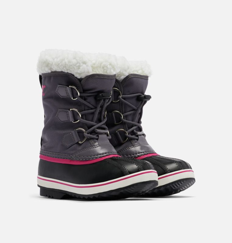 SOREL # YOOT PAC NOIR FUSHIA SOREL # YOOT PAC NOIR FUSHIA