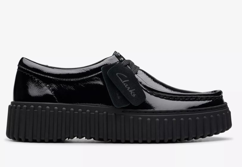 CLARKS # TORHILL BEE NOIR VERNIS CLARKS # TORHILL BEE NOIR VERNIS