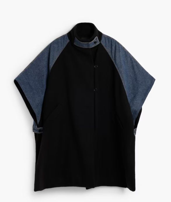 DESIGUAL # PONCHO YUMA DENIM JEANS DESIGUAL # PONCHO YUMA DENIM JEANS