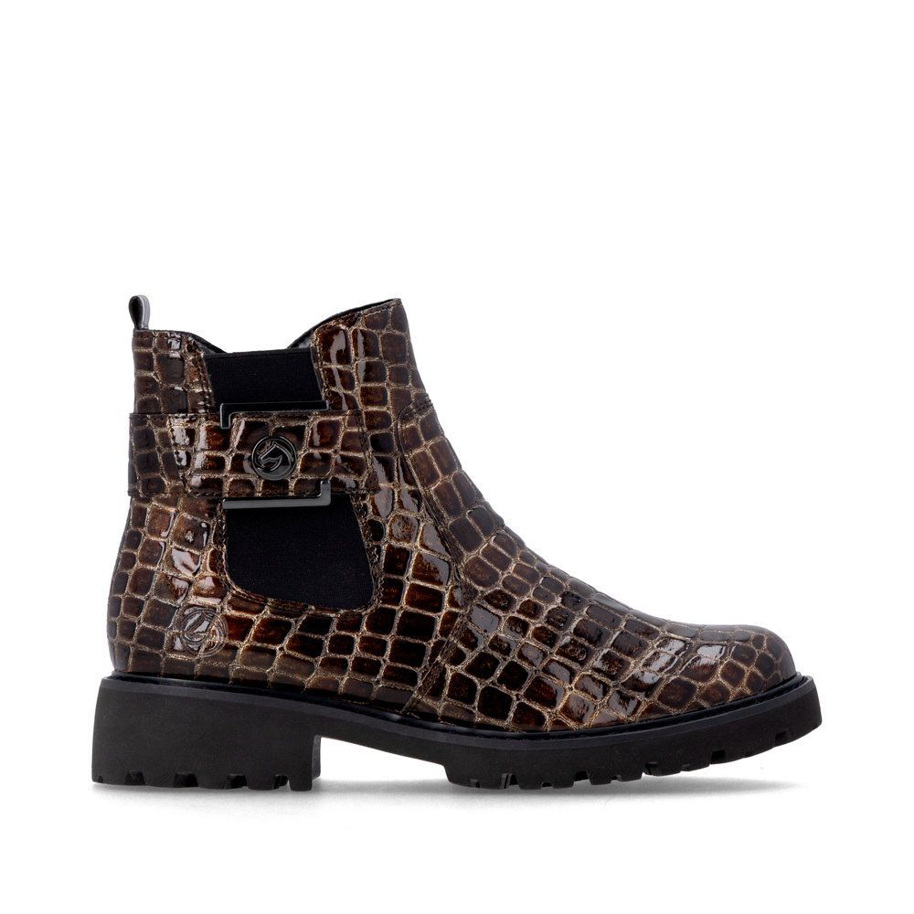 REMONTE # D8684-25 CROCO BRUN REMONTE # D8684-25 CROCO BRUN