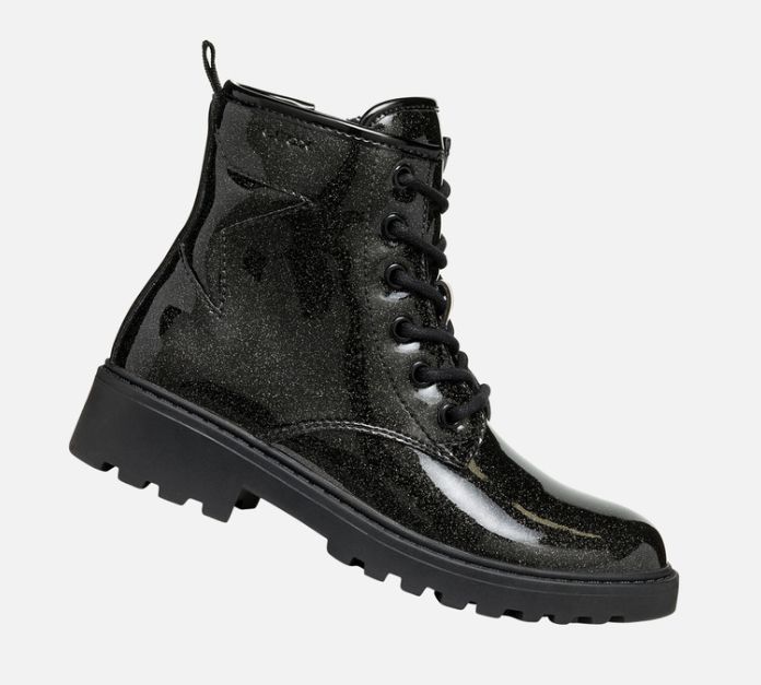 GEOX # CASEY NOIR VERNIS GEOX # CASEY NOIR VERNIS