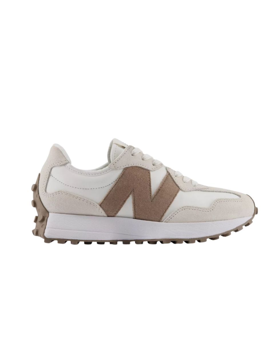 NEW BALANCE # 327 CREME ET TAUPE NEW BALANCE # 327 CREME ET TAUPE