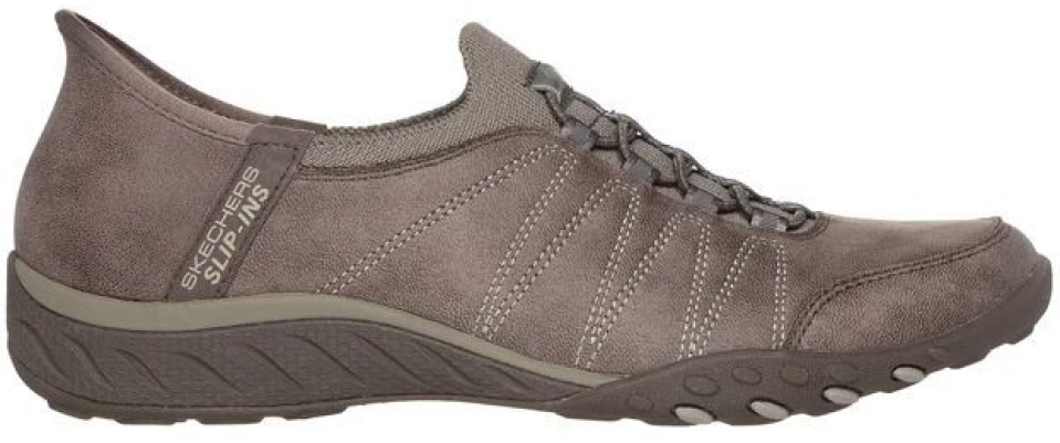 SKECHERS # BREATHE EASY TAUPE - 6528 - SKECHERS
