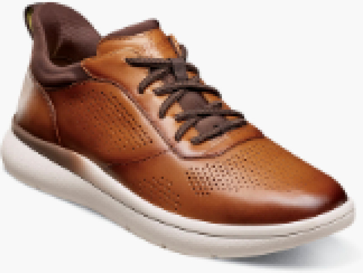 FLORSHEIM # 14443-224 FLEET PERF COGNAC - 6451 - FLORSHEIM