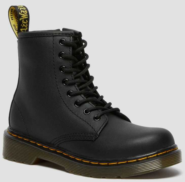 DR MARTENS # 1460 JUNIOR NOIR SOFTY T - 3692 - DR MARTENS