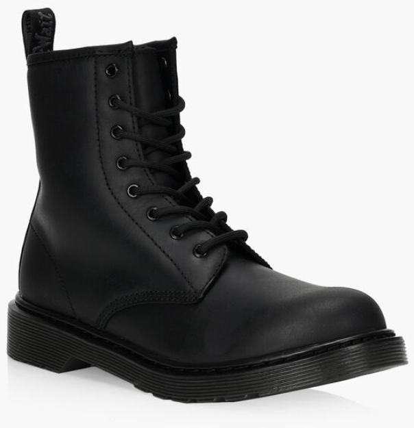 DR MARTENS # 1460 SERENA NOIR IMPERMEABL - 3755 - DR MARTENS