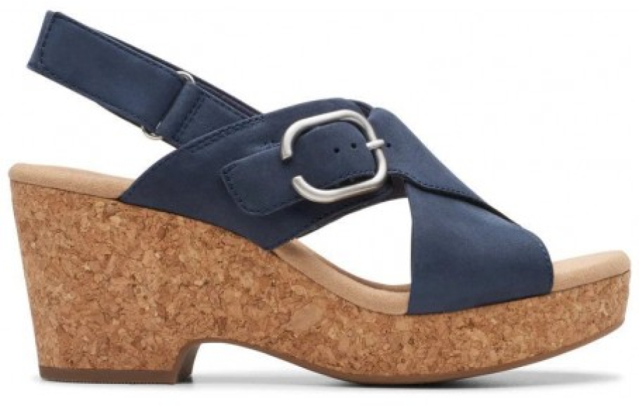 CLARKS # GISELLE DOVE MARINE NUBUCK - 1513 - CLARKS