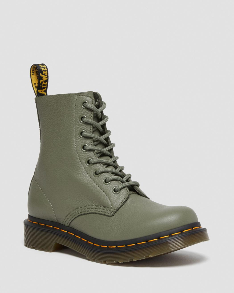 DR MARTENS # 1460 PASCAL VIRGINIA KHAKI - 9077 - DR MARTENS