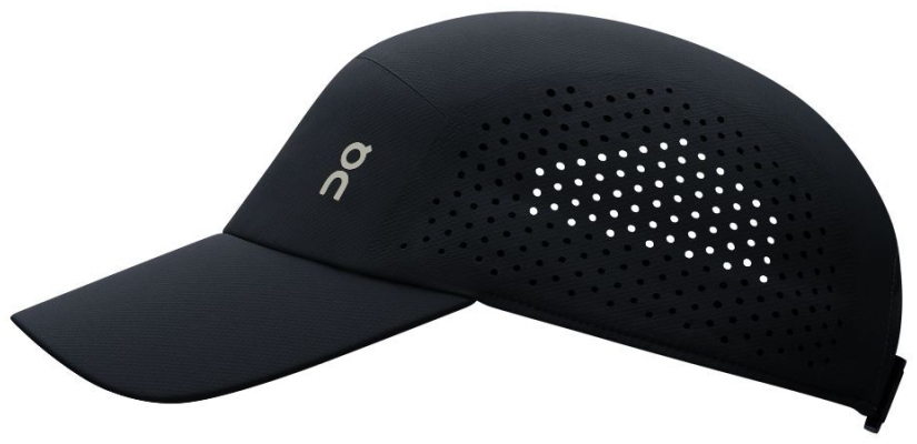 ON RUNNING # CASQUETTE LEGERE NOIR - - ON