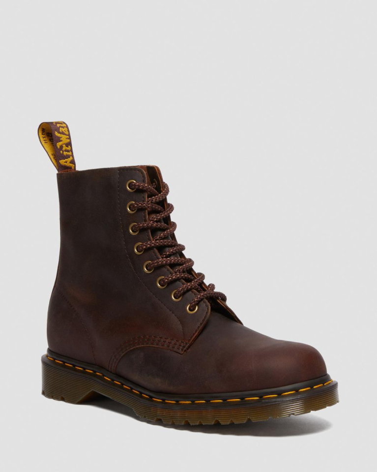 DR MARTENS # 1460 PASCAL CHESTNUT BRUN - 6206 - DR MARTENS