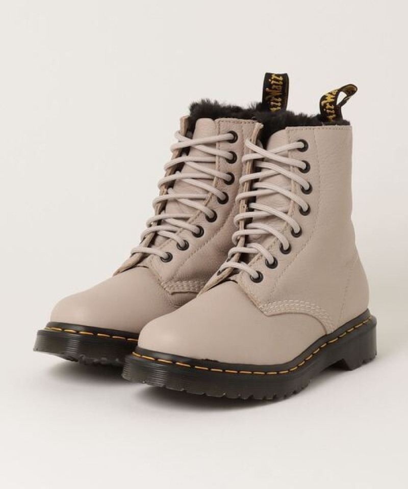 DR.MARTENS # 1460 SERENA VINTAGE TAUPE - 9086 - DR MARTENS