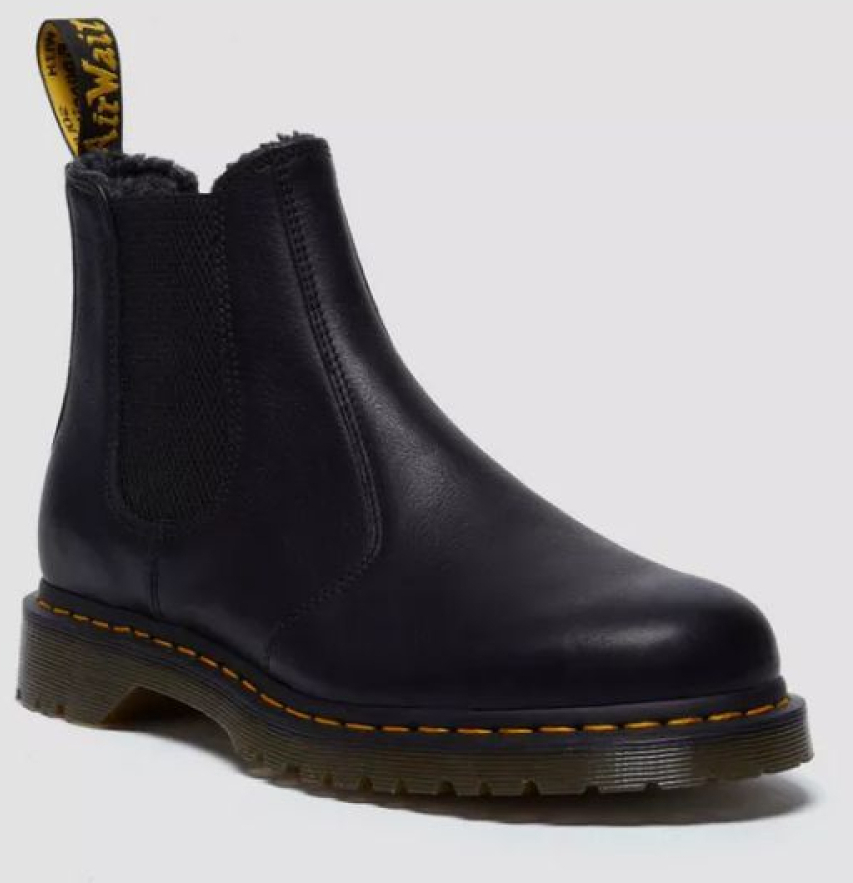 DR MARTENS # 2976 BLACK GRIZZLY HIVERNAL - 6550 - DR MARTENS