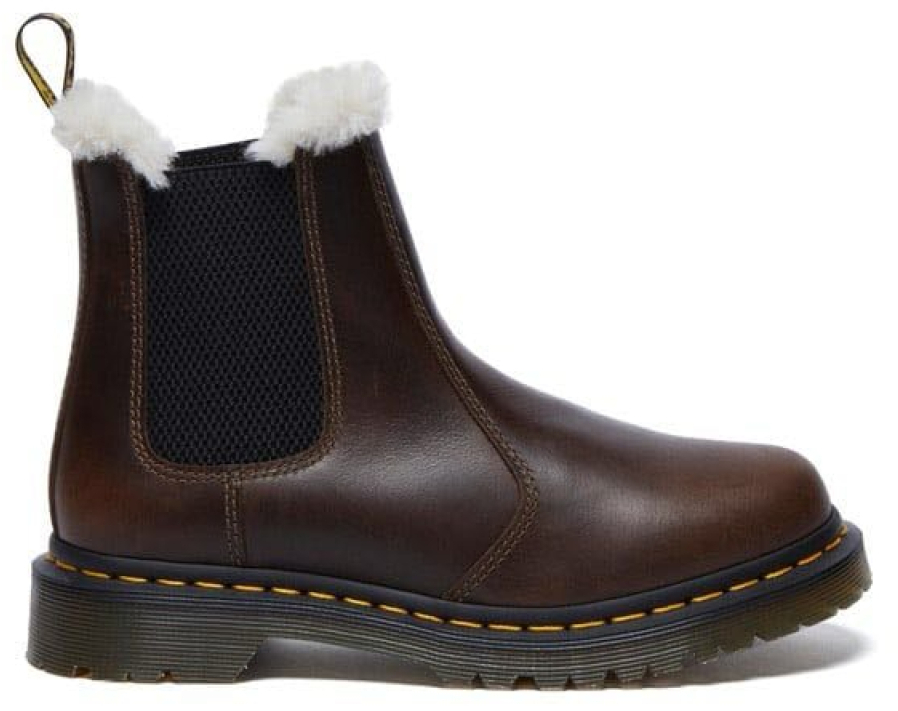 DR MARTENS # 2976 LEONORE DARK KHAKI - 9114 - DR MARTENS