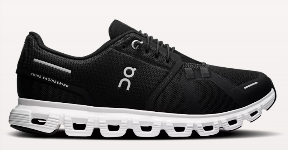 ON # CLOUD 6 NOIR/WHITE - ON149 - ON