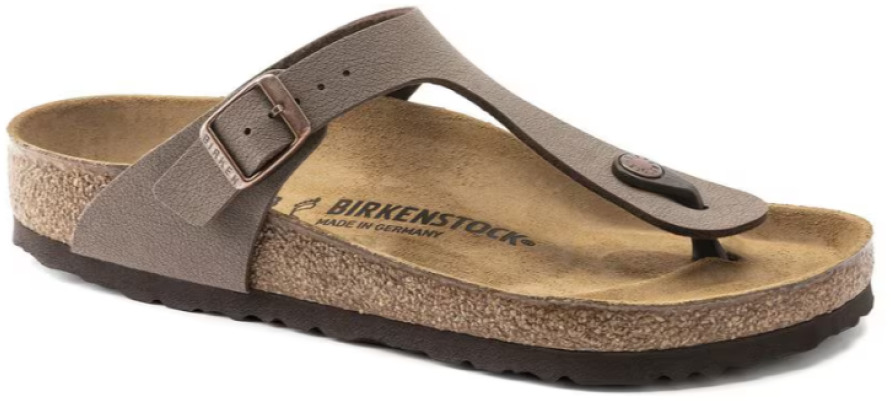 BIRKENSTOCK # GIZEH BF BUBUCK MOCHA - 0595 - BIRKENSTOCK