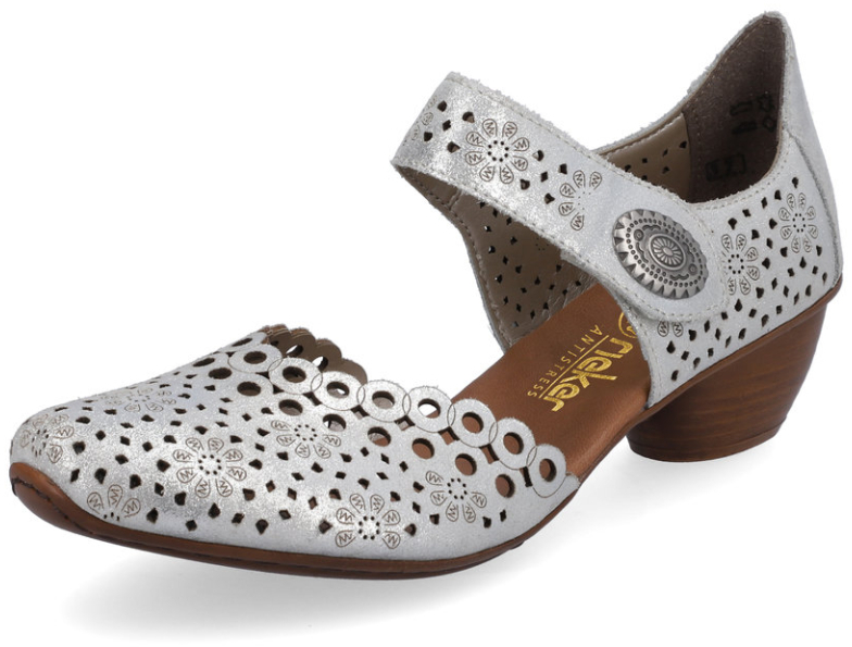 RIEKER # 43753-90 GRIS/ARGENT - 3553 - RIEKER