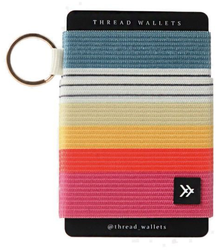 THREAD # ELASTIC WALLET CRAVE - - THREAD WALLETS LLC