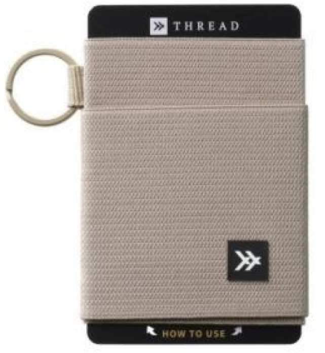 THREAD # ELASTIC WALLET SAND - 840177271830 - THREAD WALLETS LLC