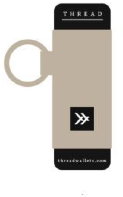 THREAD # LIP BALM HOLDER SAND - - THREAD WALLETS LLC