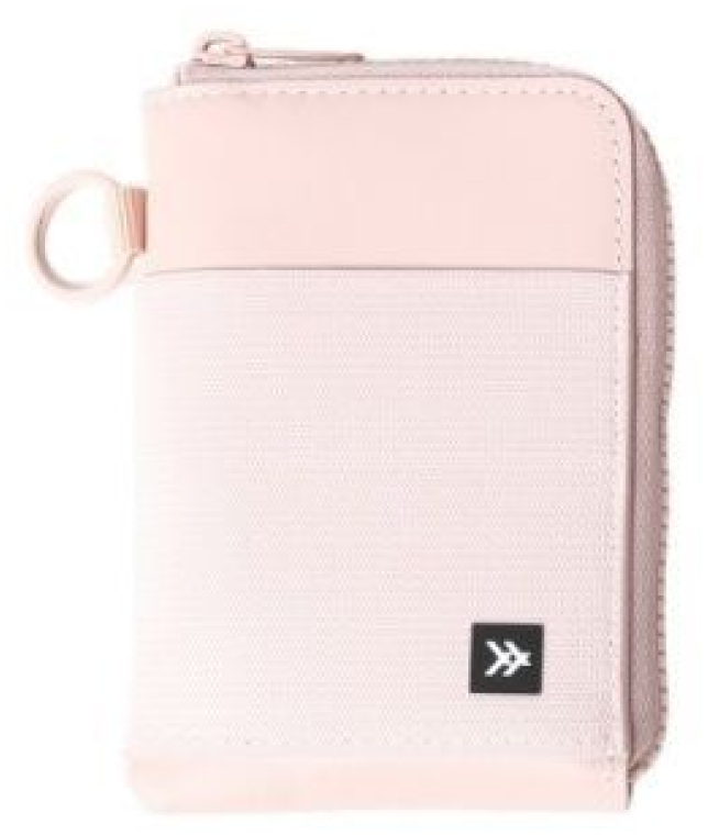 THREAD # ZIPPER WALLET ROSE DUST - - THREAD WALLETS LLC