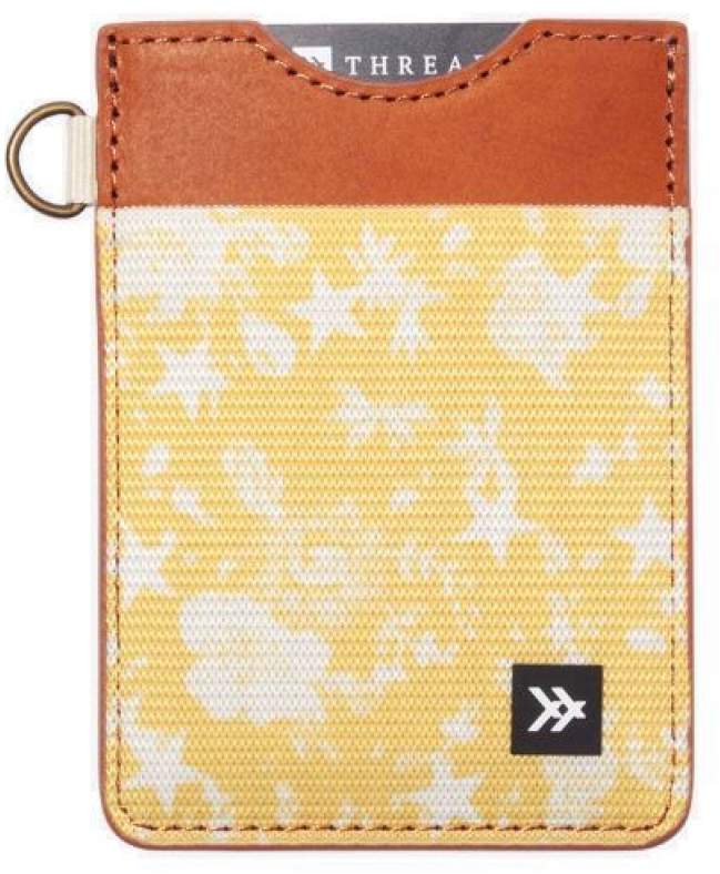 THREAD # VERTICAL WALLET GOLDIE - - THREAD WALLETS LLC