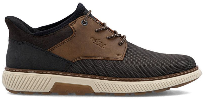 RIEKER # B3357-25 NOIR/BRUN - 6514 - RIEKER
