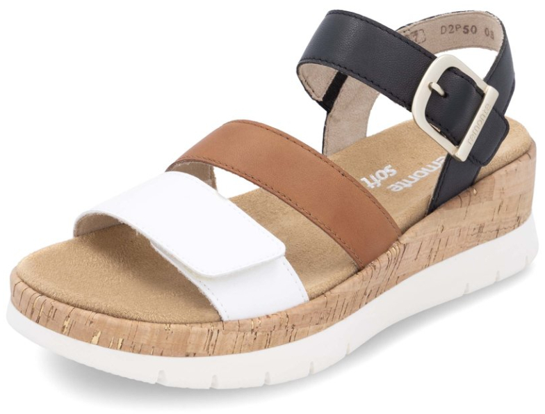 REMONTE # D2P50-03 NOIR/TAN/BLANC - 1450 - REMONTE