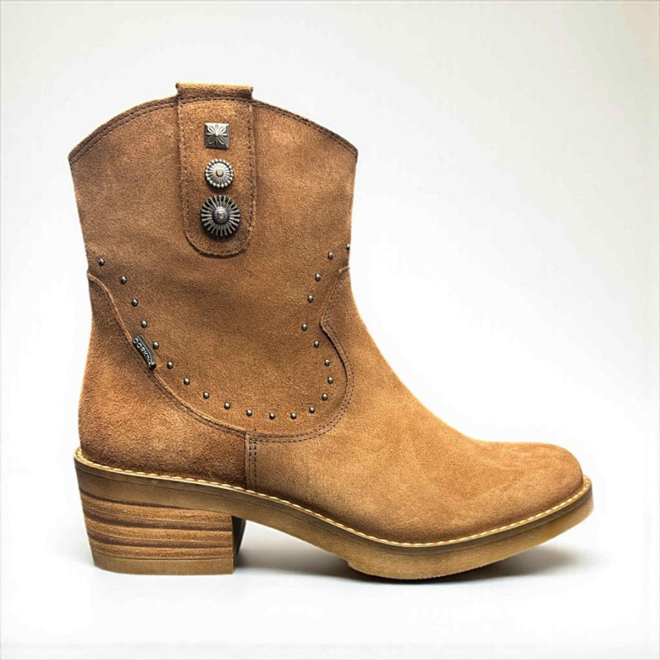 DORKING # LAYLA BRUN SUEDE WESTERN - 11054 - DORKING