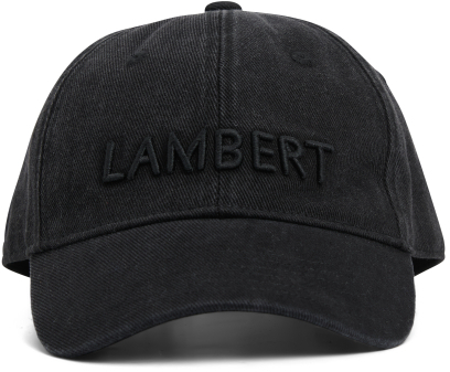 LAMBERT # EDEN CASQUETTE NOIR - - LAMBERT