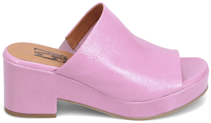 MIZ MOOZ # GWEN CUIR VERNIS ROSE - 1581 - MIZ MOOZ