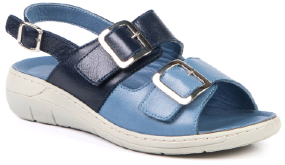 ANZIA # KR2843 ANAR BLEU MULTI - 2683 - PORTO-FINO