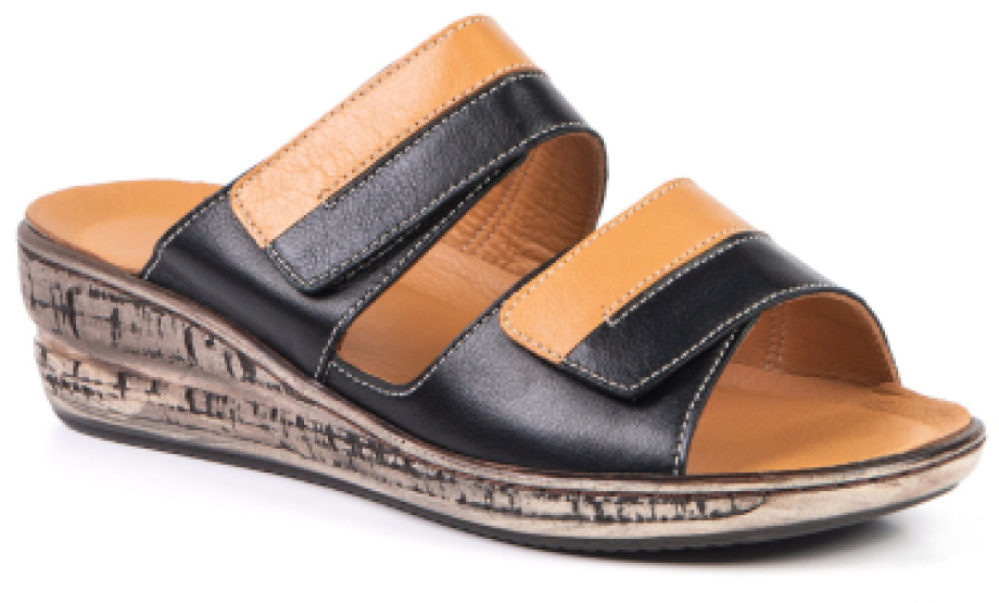 ANZIA #KR913N PLATEFORME SIYAH NOIR - 2682 - PORTO-FINO