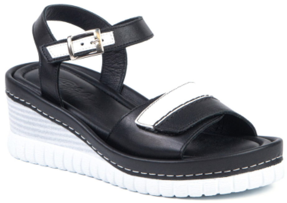 ANZIA #KR-K07 PLATEFORME SIYAH NOIR - 2050 - PORTO-FINO