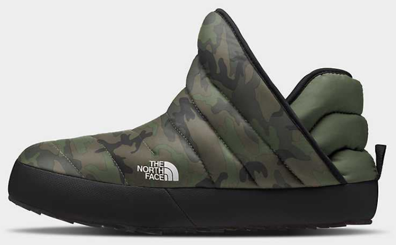 NORTH FACE # TRACTION BOOTIE CAMO VERT - - NORTH FACE