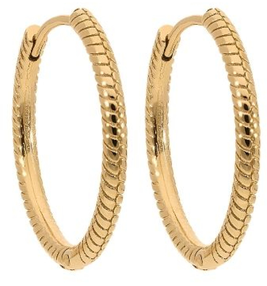 QUDO # PERASA 22MM BOUCLES D'OREILLES - - QUDO