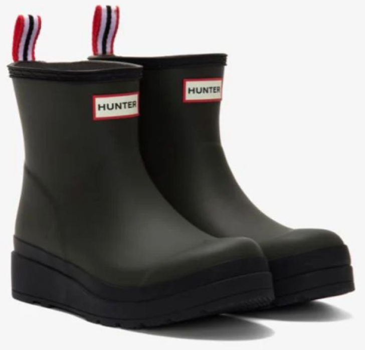HUNTER # PLAY BOOT SHORT NOIR - 1069 - HUNTER
