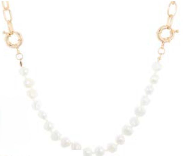 MERX # 06-4933-1 2 EN 1 47CM PERLE OR