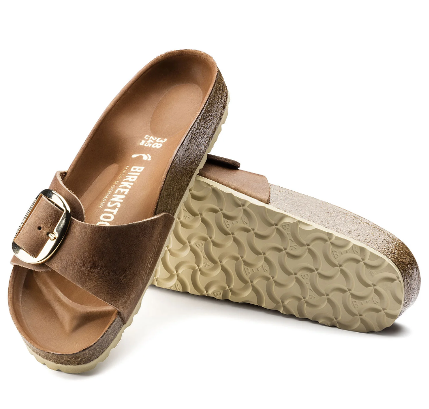 BIRKENSTOCK # MADRID BIG BUCKLE COGNAC