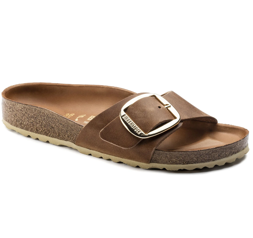 BIRKENSTOCK # MADRID BIG BUCKLE COGNAC