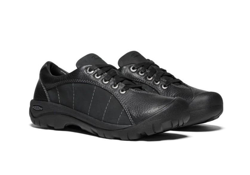 KEEN # PRESIDIO W NOIR CUIR