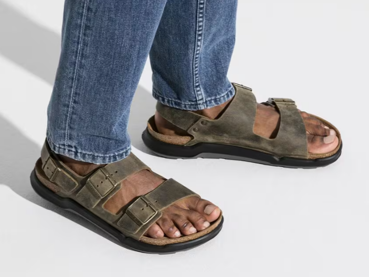 BIRKENSTOCK # MILANO CROSSTOWN KHAKI