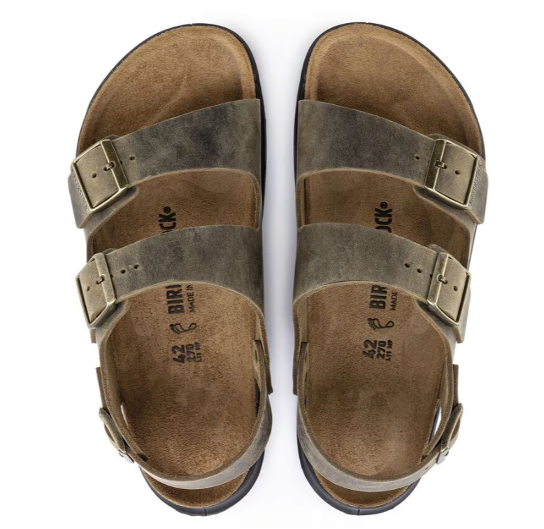 BIRKENSTOCK # MILANO CROSSTOWN KHAKI