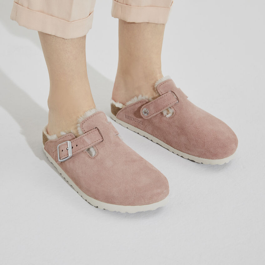 BIRKENSTOCK # BOSTON ROSE PELUCHE