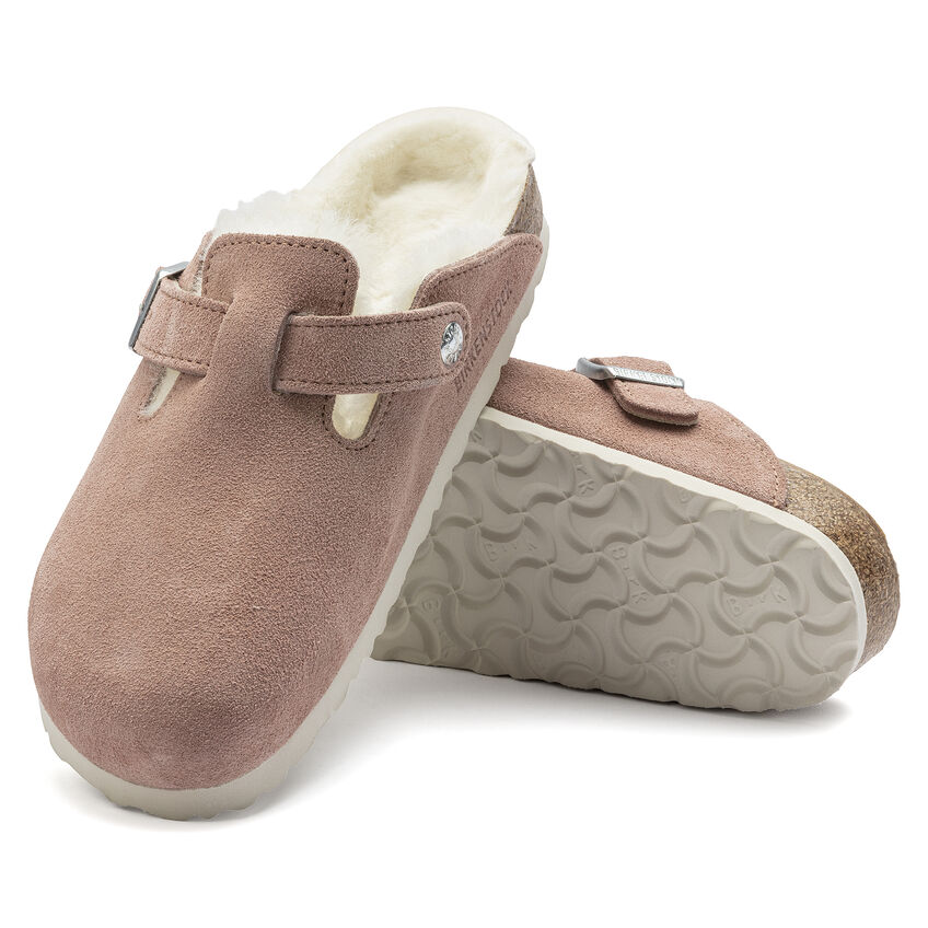 BIRKENSTOCK # BOSTON ROSE PELUCHE