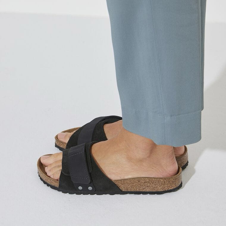 BIRKENSTOCK # OITA SUEDE NUBUCK NOIR