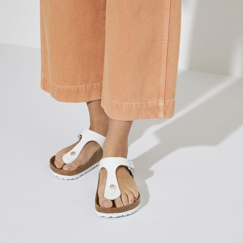 BIRKENSTOCK # GIZEH BLANC