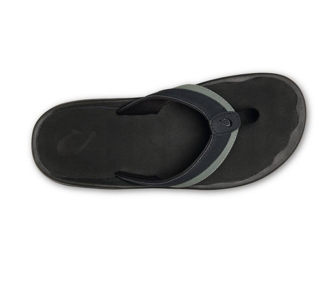 OLUKAI # OHANA KOA LAVA ROCK GRIS-NOIR