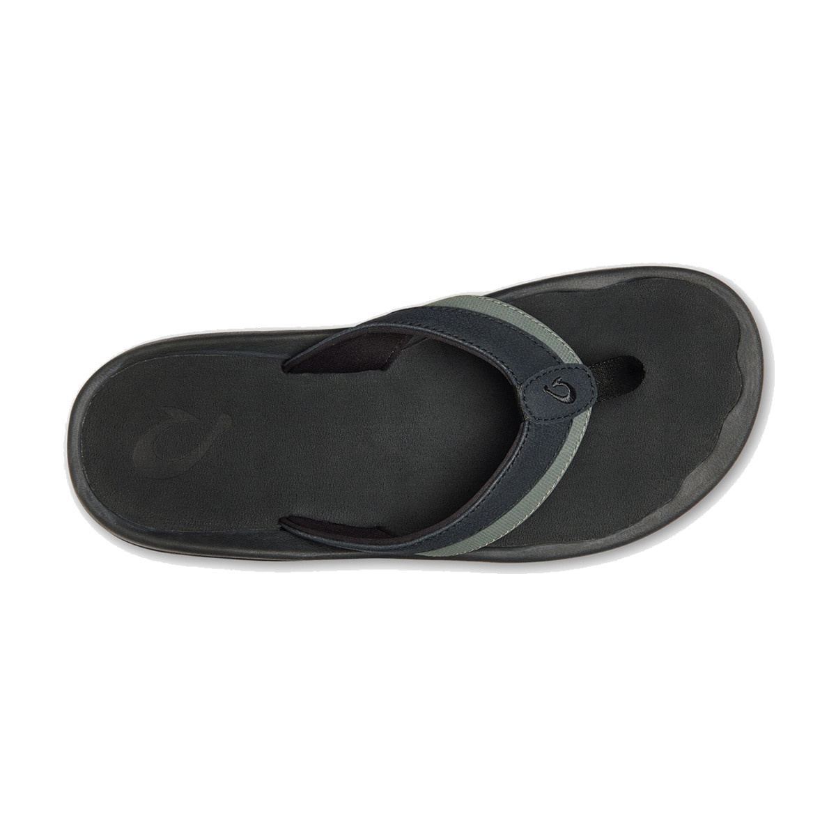 OLUKAI # OHANA KOA LAVA ROCK GRIS-NOIR