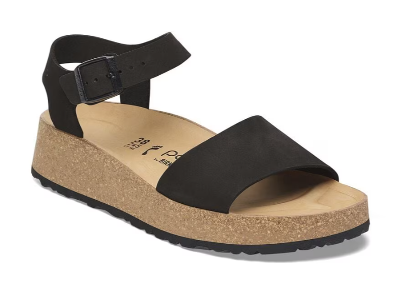 BIRKENSTOCK # GLENDA PAPILLO NUBUCK NOIR