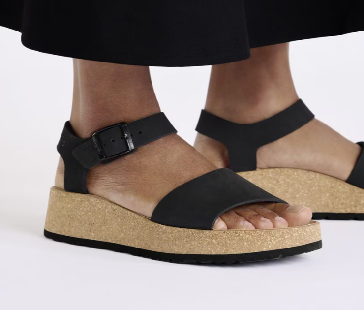 BIRKENSTOCK # GLENDA PAPILLO NUBUCK NOIR